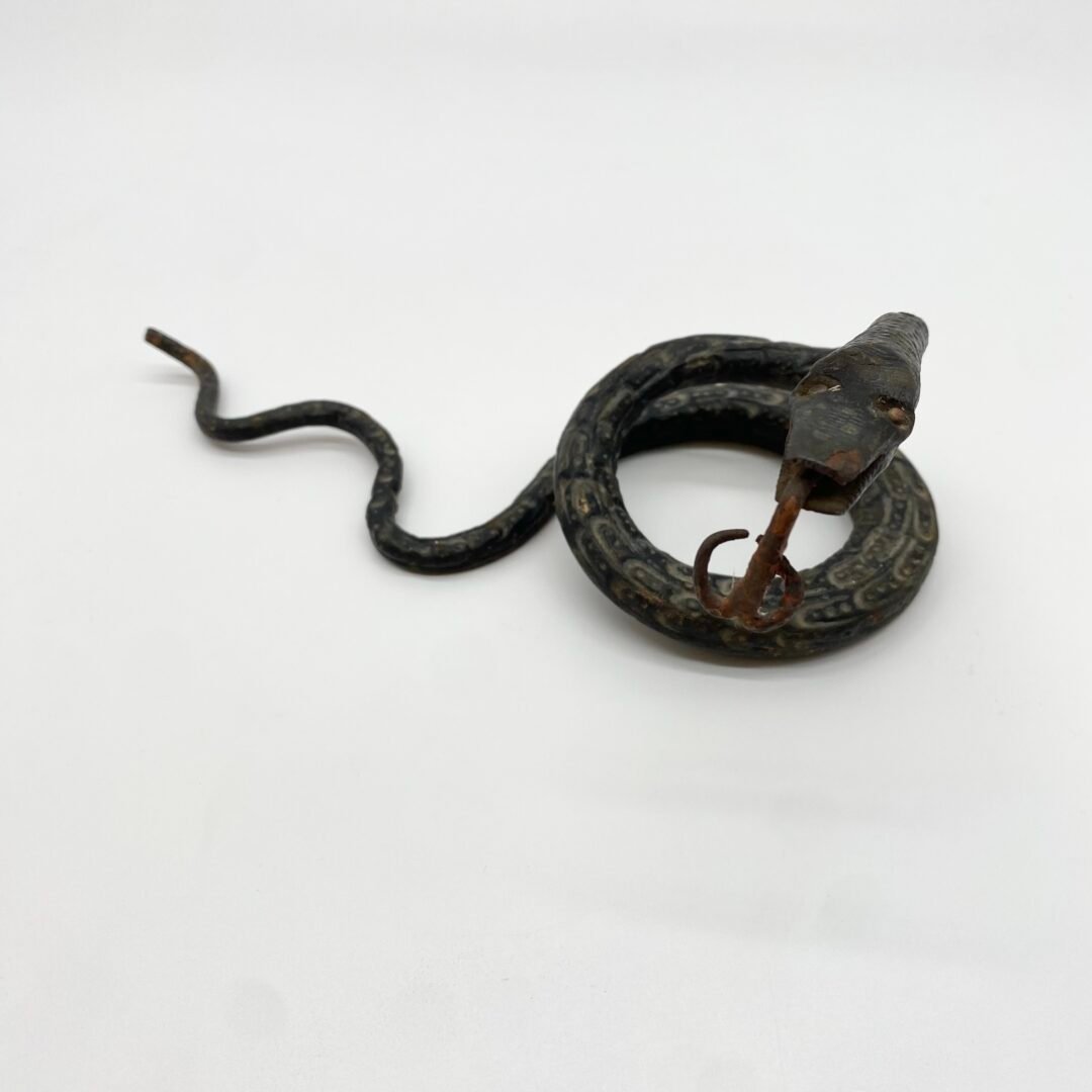 SCULPTURE SERPENT EN FER FORGÉ, 1950s – Image 6