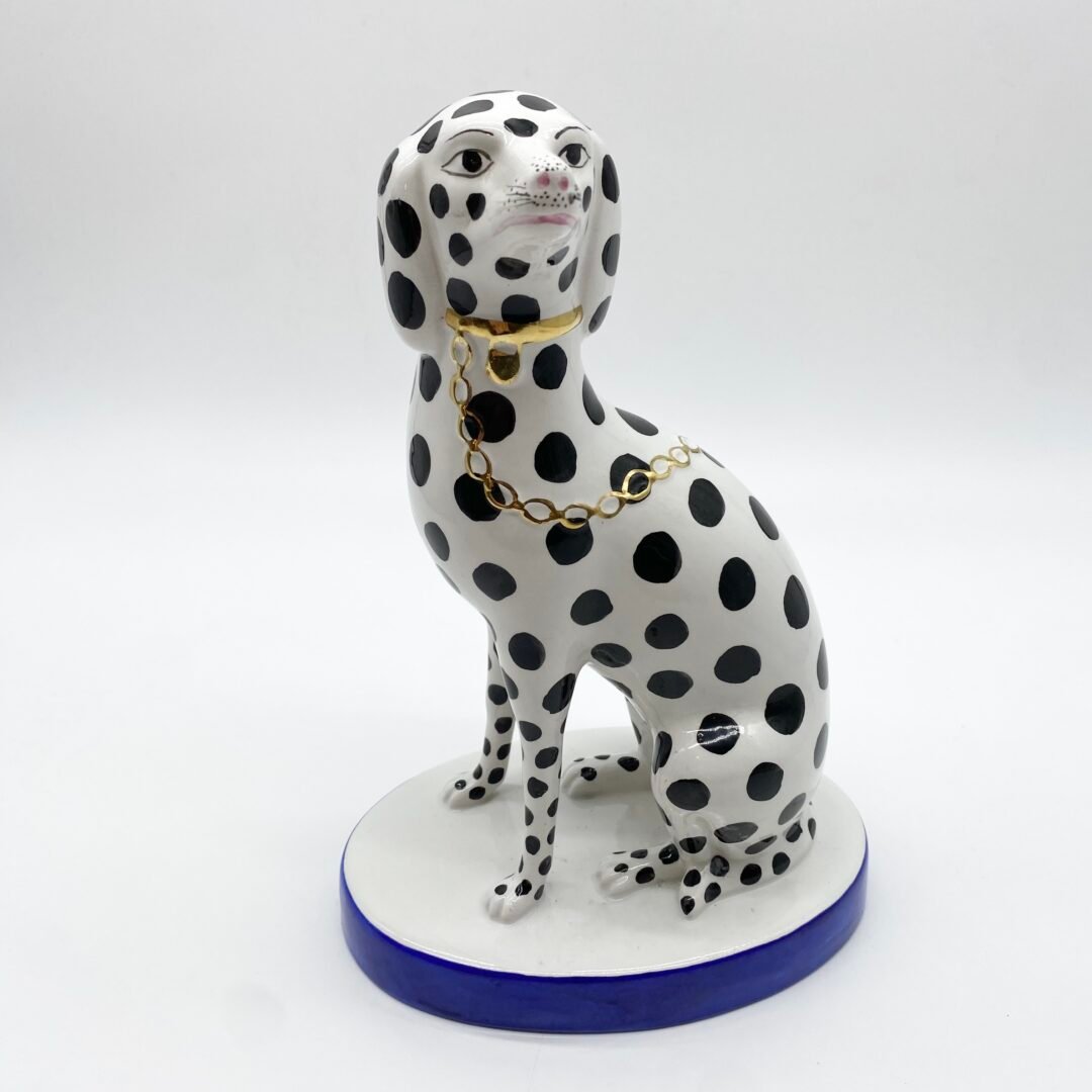 BIG DALMATIEN PORCELAINE "SAN MARCO", 1960s