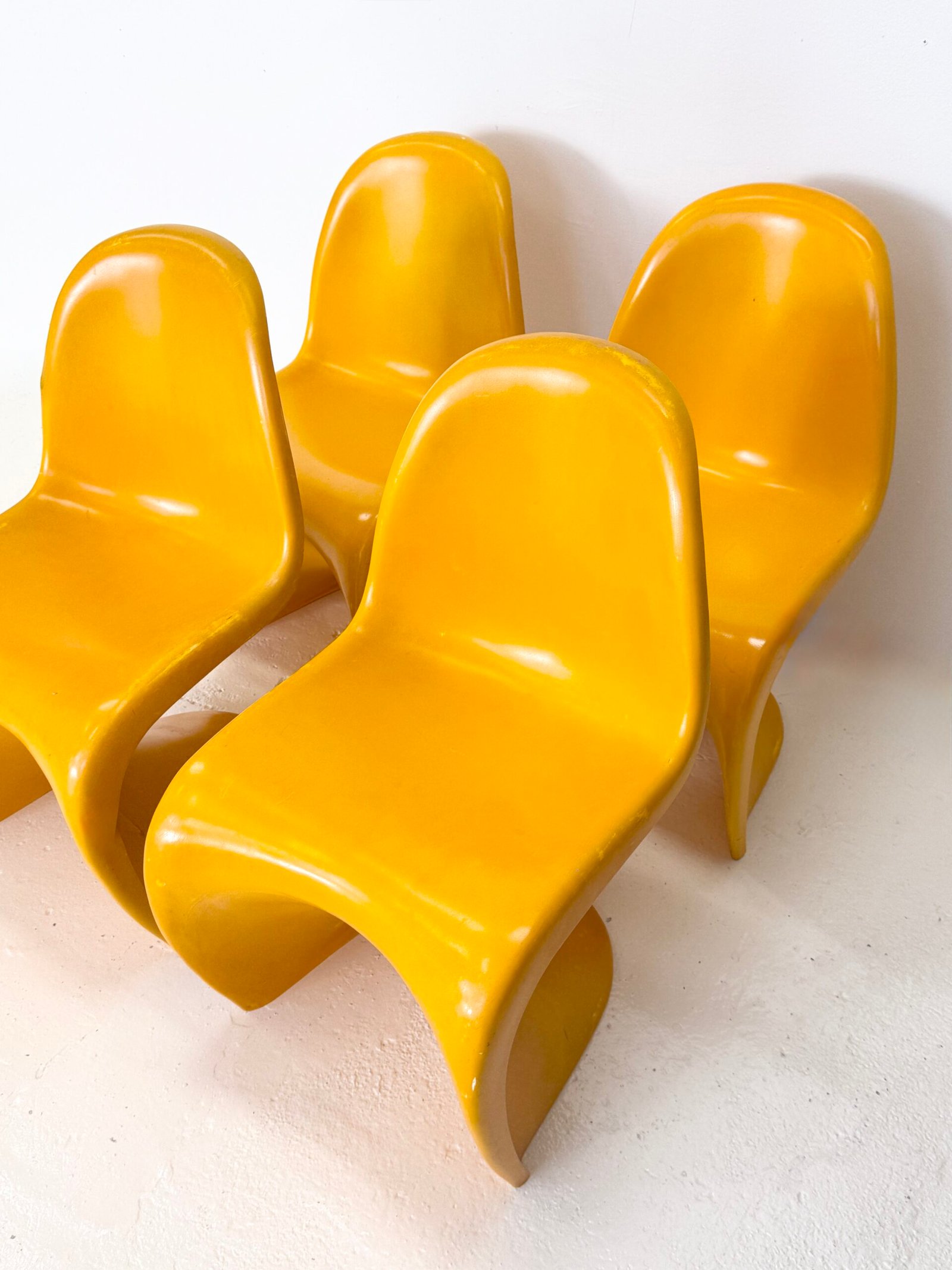 SUITE DE CHAISES DLG “PANTON” – 1970s – Image 8