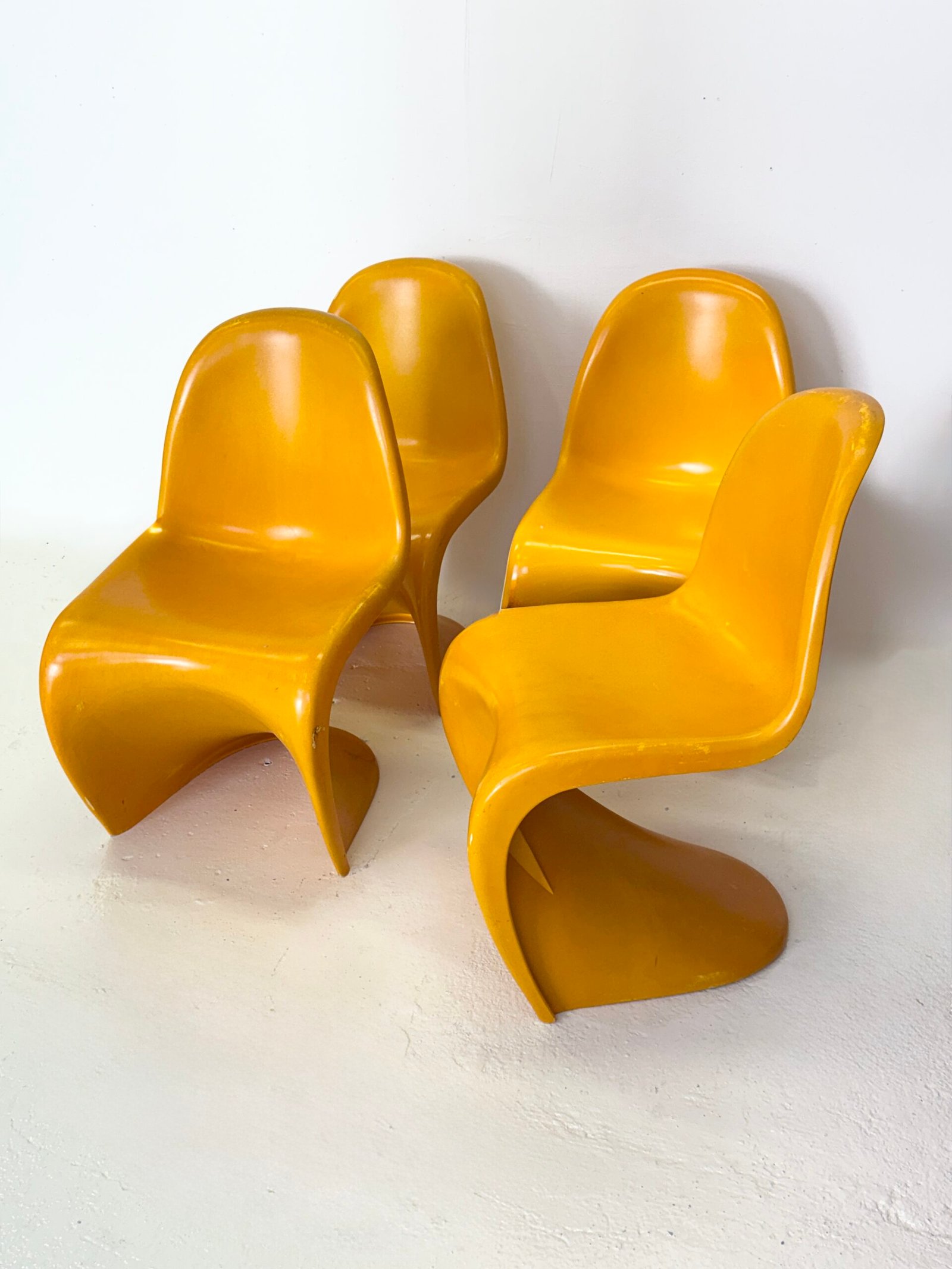 SUITE DE CHAISES DLG “PANTON” – 1970s – Image 3