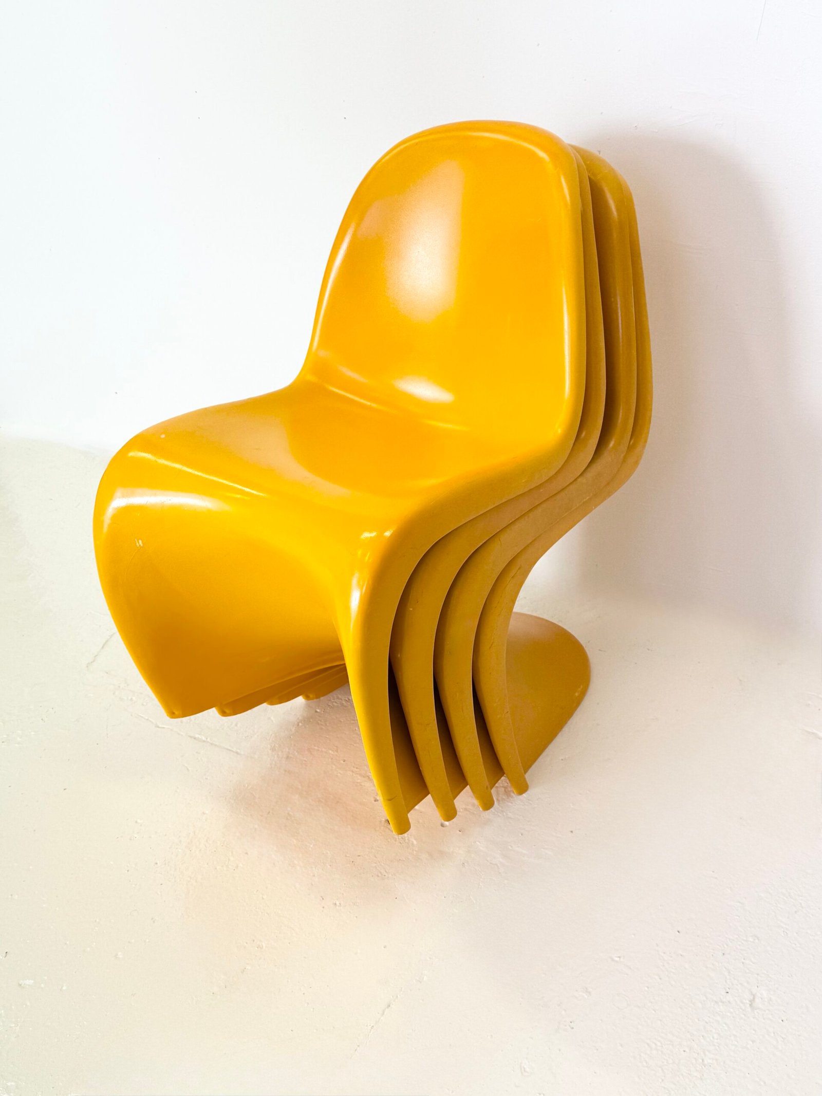 SUITE DE CHAISES DLG “PANTON” – 1970s – Image 11