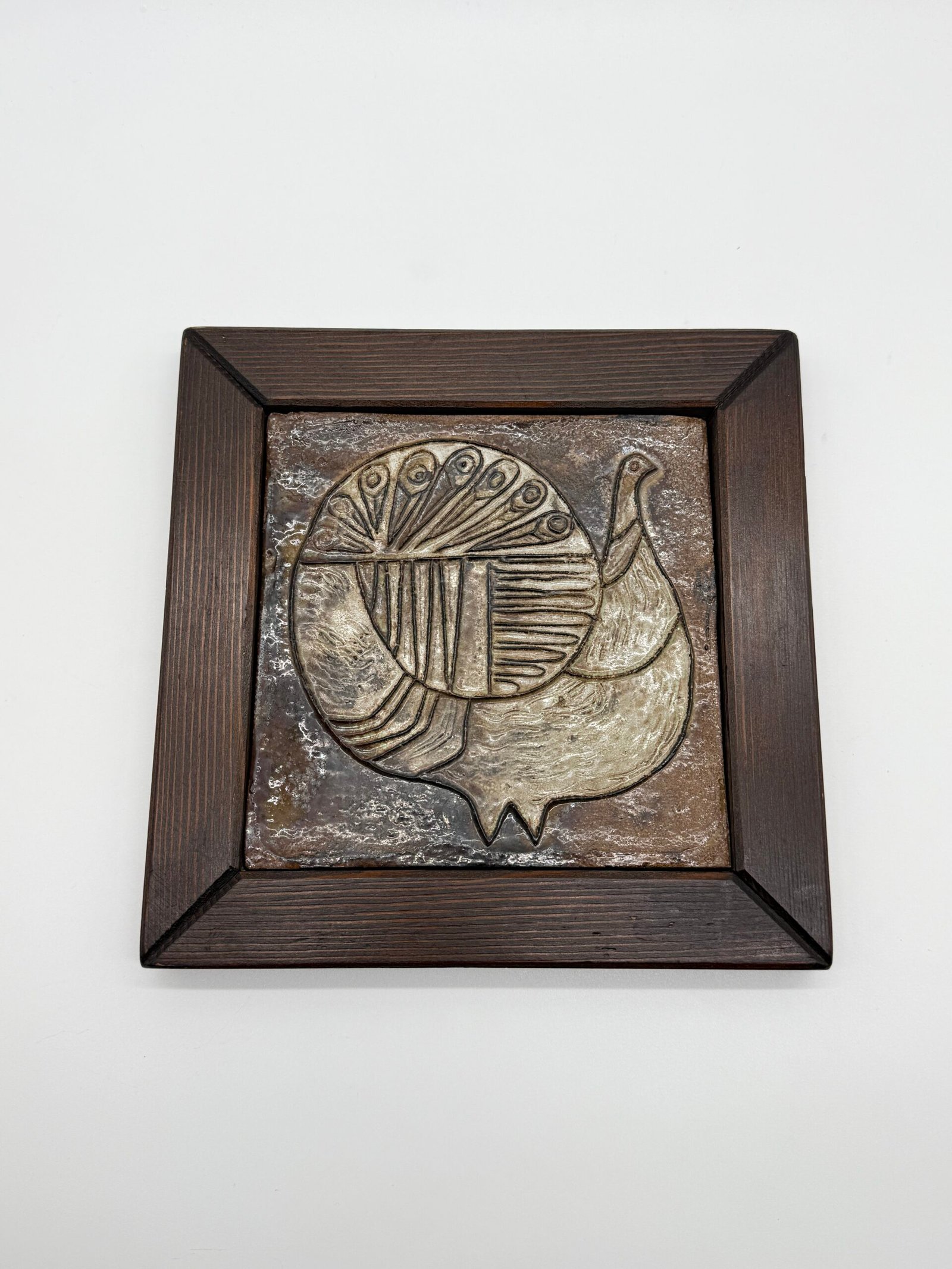 CÉRAMIQUE MURALE “LES CYCLADES” PAR ROLAND ZOBEL – 1960s – Image 4