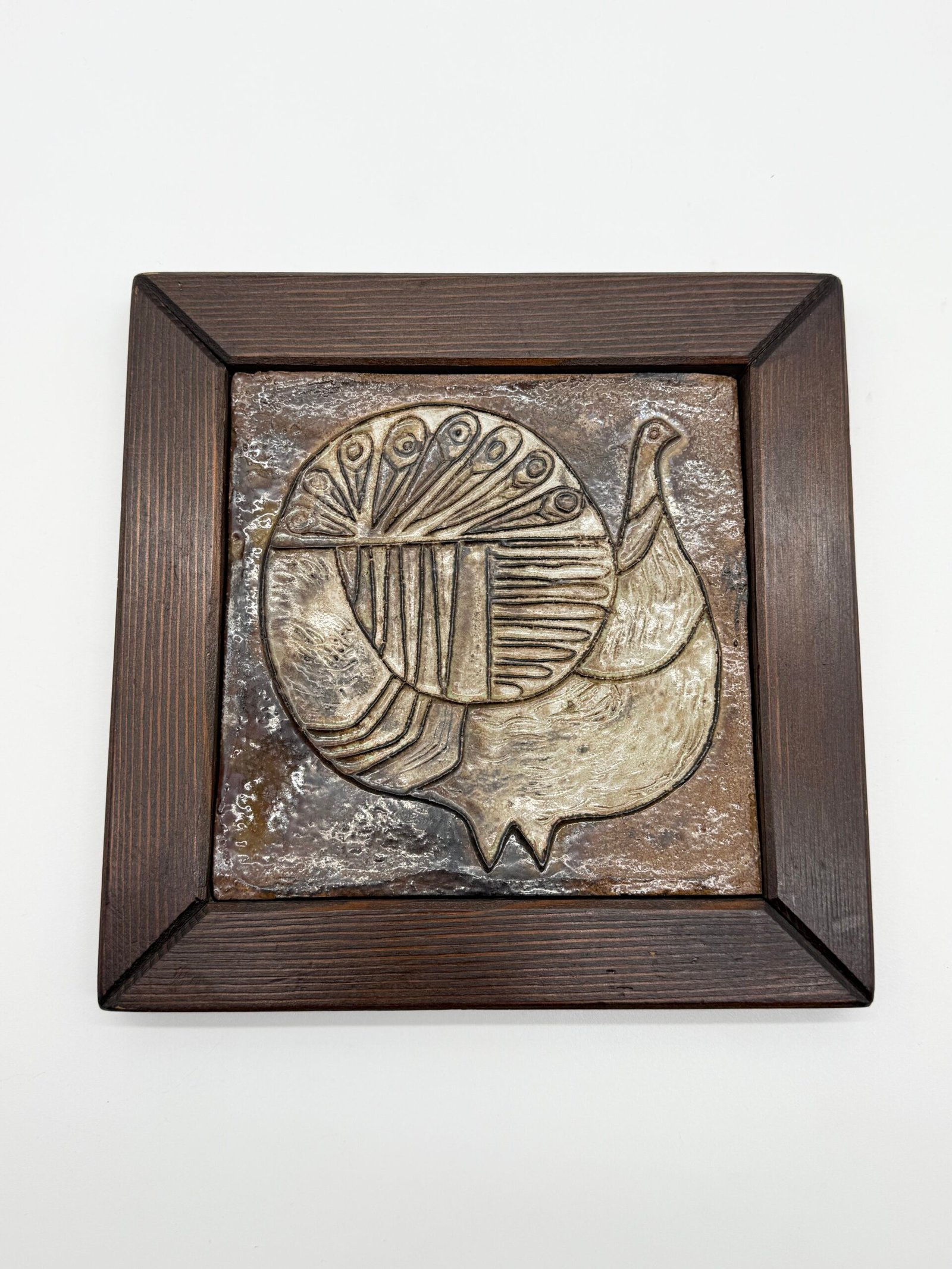 CÉRAMIQUE MURALE “LES CYCLADES” PAR ROLAND ZOBEL – 1960s