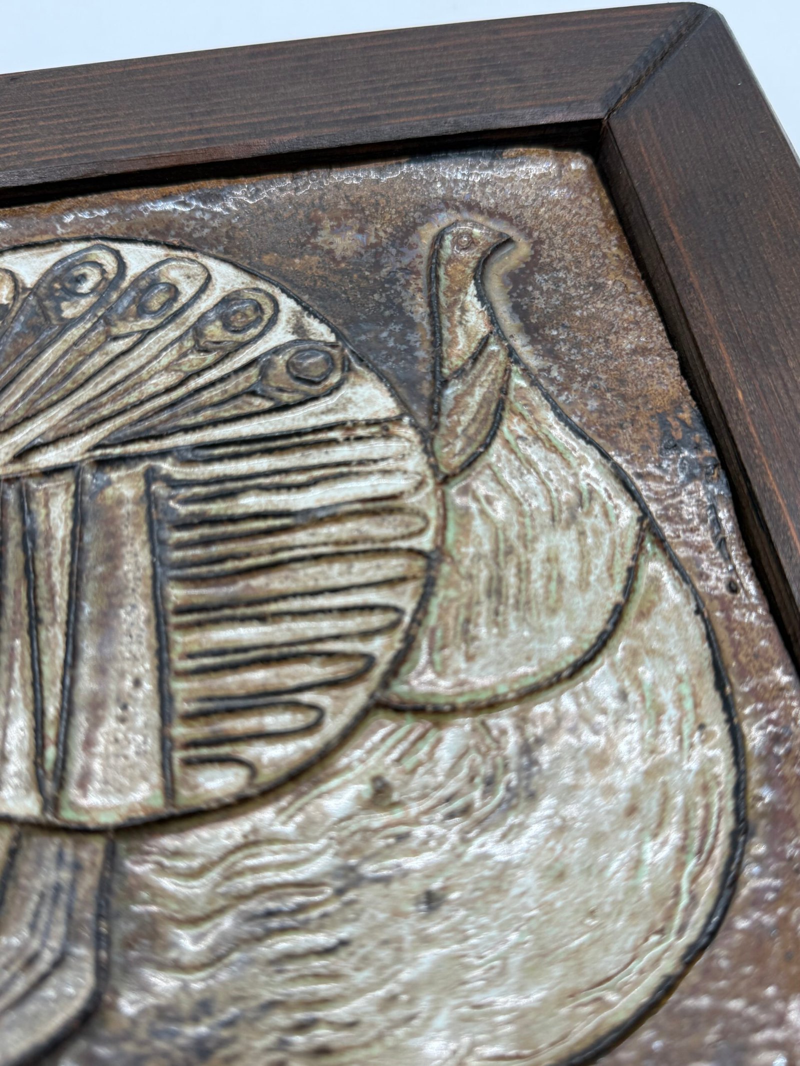 CÉRAMIQUE MURALE “LES CYCLADES” PAR ROLAND ZOBEL – 1960s – Image 8