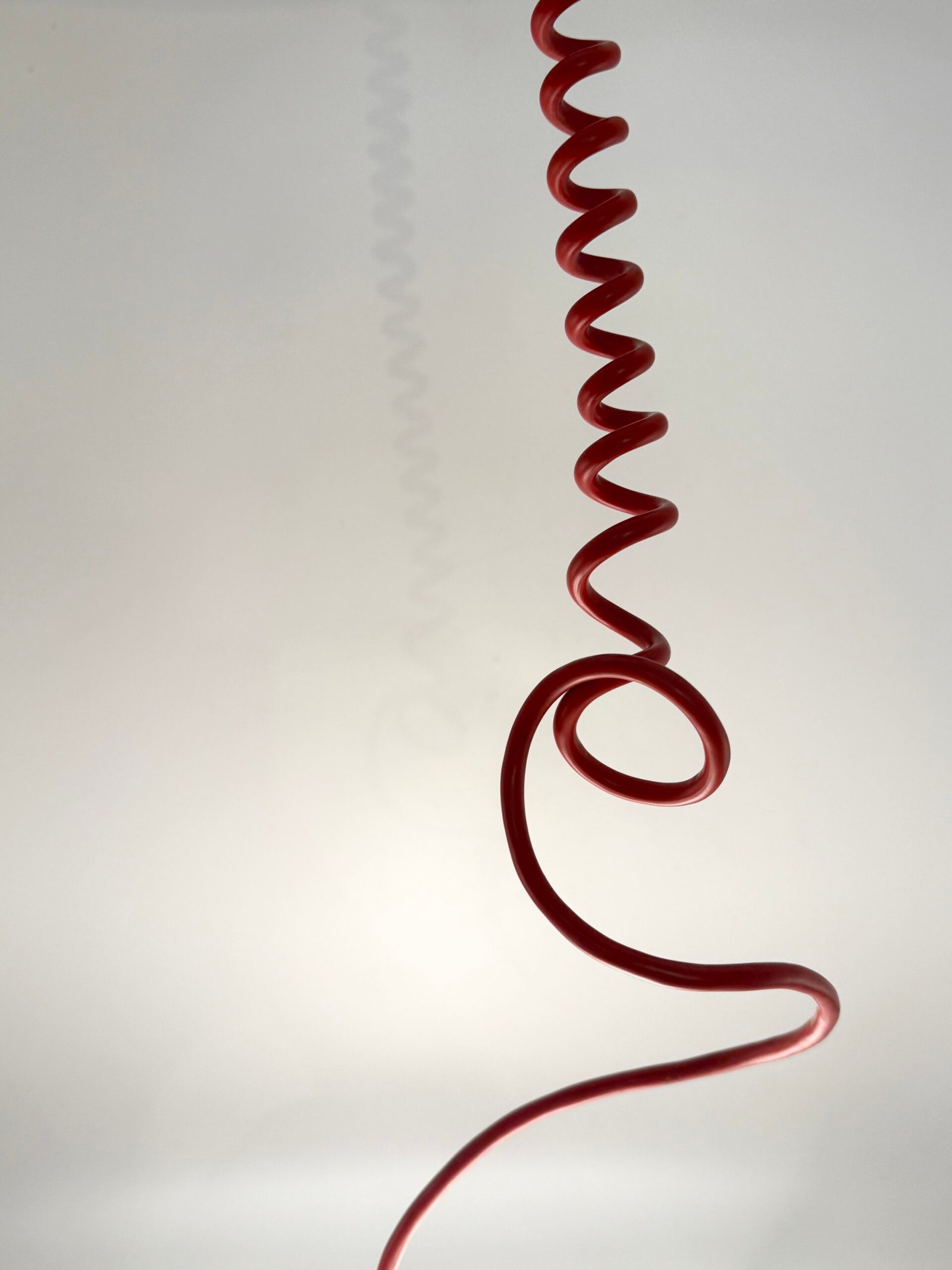 SUSPENSION POSTMODERNE "GRID" ROUGE, 1970s – Image 8